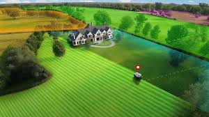 Techline Lx 2.9 RTK robotfűnyíró szisztematikus nyírás